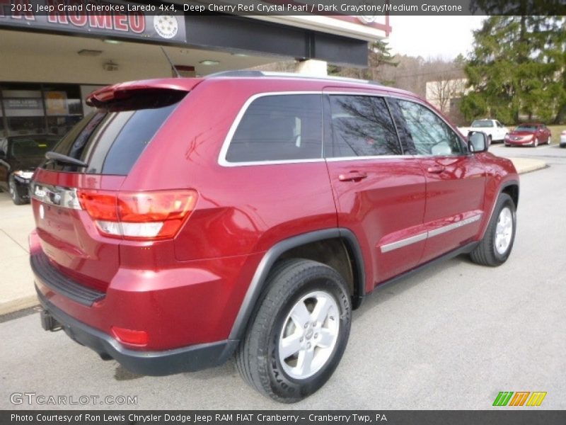 Deep Cherry Red Crystal Pearl / Dark Graystone/Medium Graystone 2012 Jeep Grand Cherokee Laredo 4x4