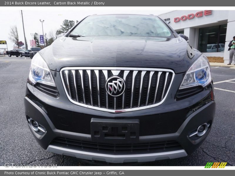 Carbon Black Metallic / Ebony 2014 Buick Encore Leather