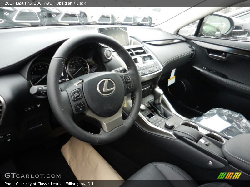 Obsidian / Black 2017 Lexus NX 200t AWD
