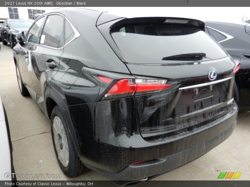 Obsidian / Black 2017 Lexus NX 200t AWD