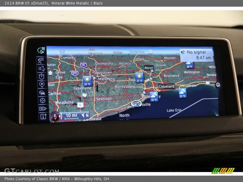 Mineral White Metallic / Black 2014 BMW X5 xDrive35i