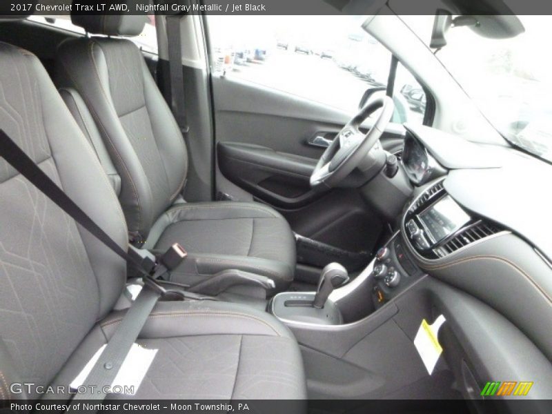 Nightfall Gray Metallic / Jet Black 2017 Chevrolet Trax LT AWD