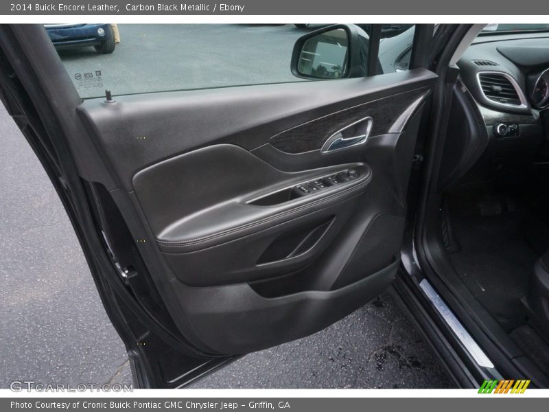 Carbon Black Metallic / Ebony 2014 Buick Encore Leather