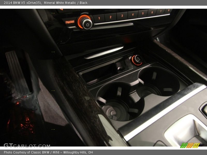 Mineral White Metallic / Black 2014 BMW X5 xDrive35i
