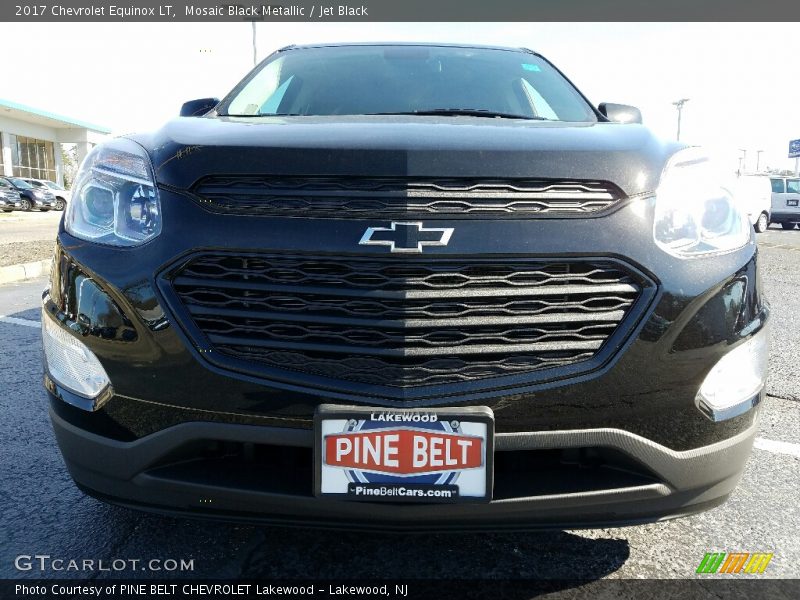 Mosaic Black Metallic / Jet Black 2017 Chevrolet Equinox LT