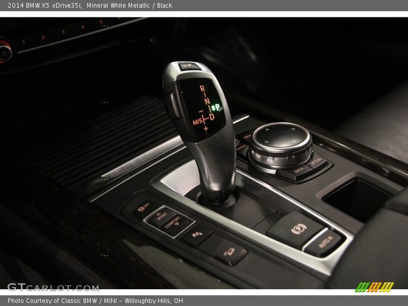 Mineral White Metallic / Black 2014 BMW X5 xDrive35i