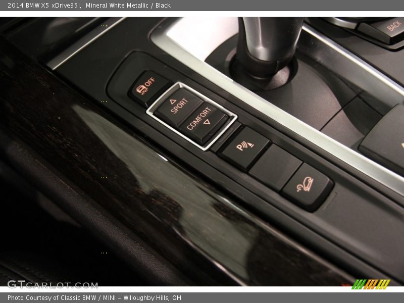 Mineral White Metallic / Black 2014 BMW X5 xDrive35i