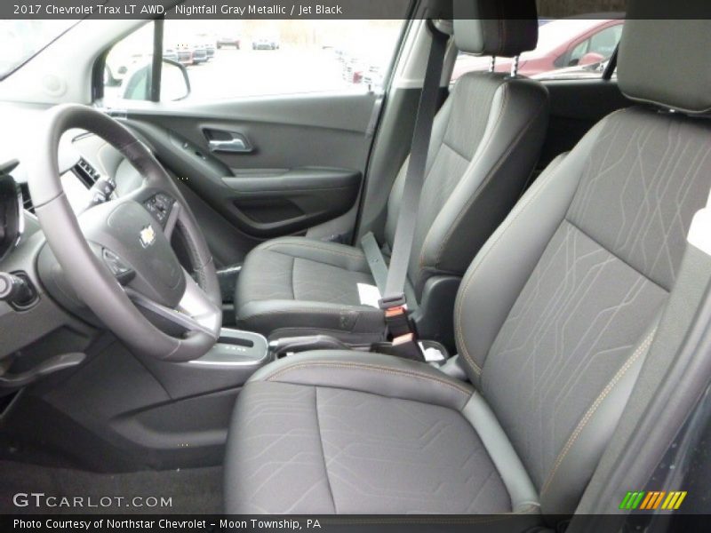 Nightfall Gray Metallic / Jet Black 2017 Chevrolet Trax LT AWD