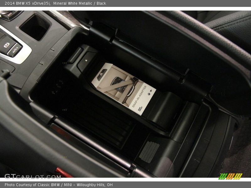 Mineral White Metallic / Black 2014 BMW X5 xDrive35i
