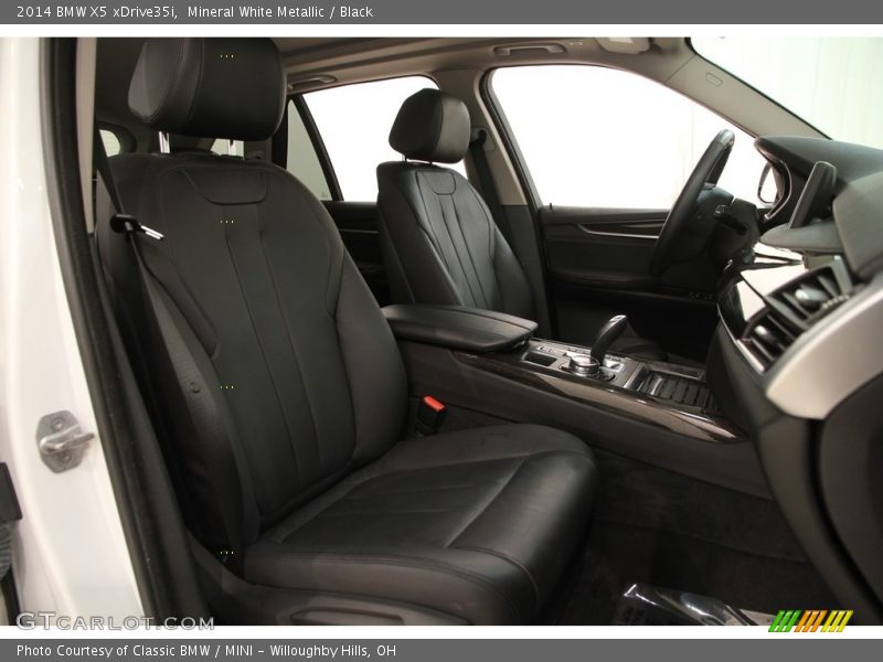 Mineral White Metallic / Black 2014 BMW X5 xDrive35i
