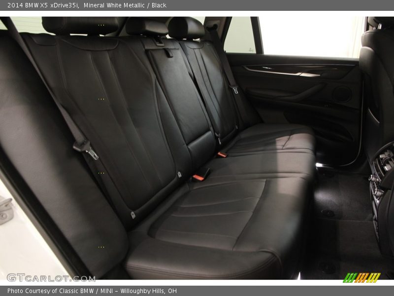Mineral White Metallic / Black 2014 BMW X5 xDrive35i