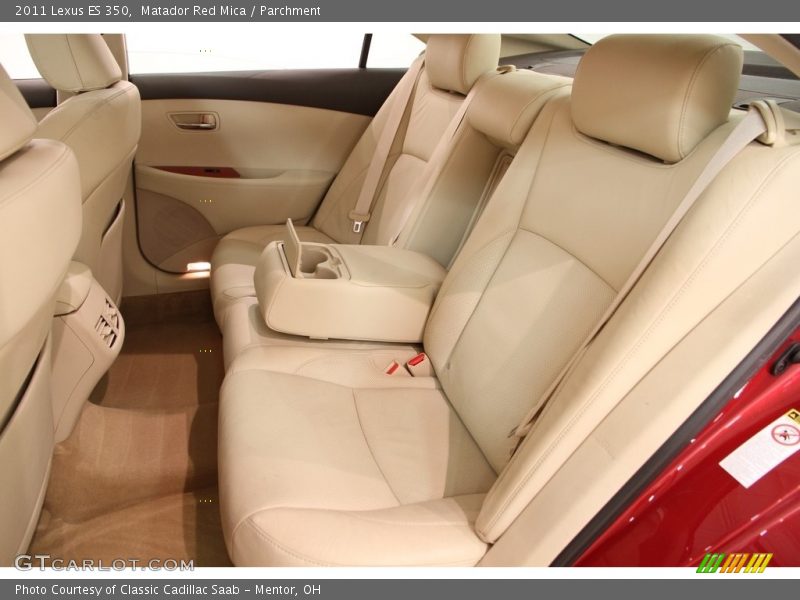 Matador Red Mica / Parchment 2011 Lexus ES 350