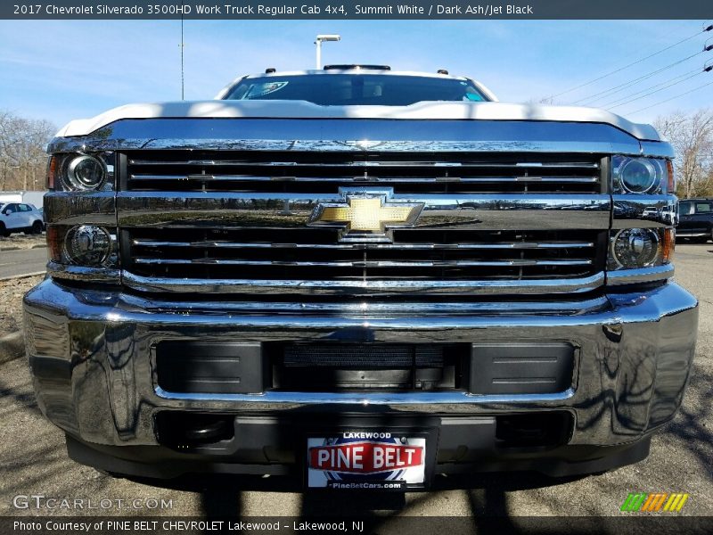 Summit White / Dark Ash/Jet Black 2017 Chevrolet Silverado 3500HD Work Truck Regular Cab 4x4