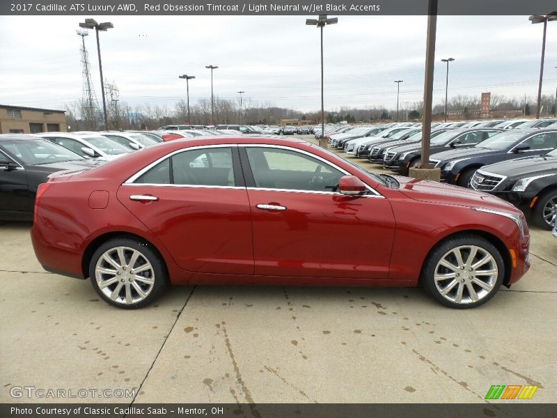  2017 ATS Luxury AWD Red Obsession Tintcoat