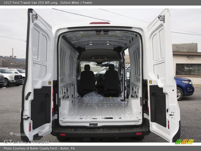 Oxford White / Pewter 2017 Ford Transit Van 350 MR Long