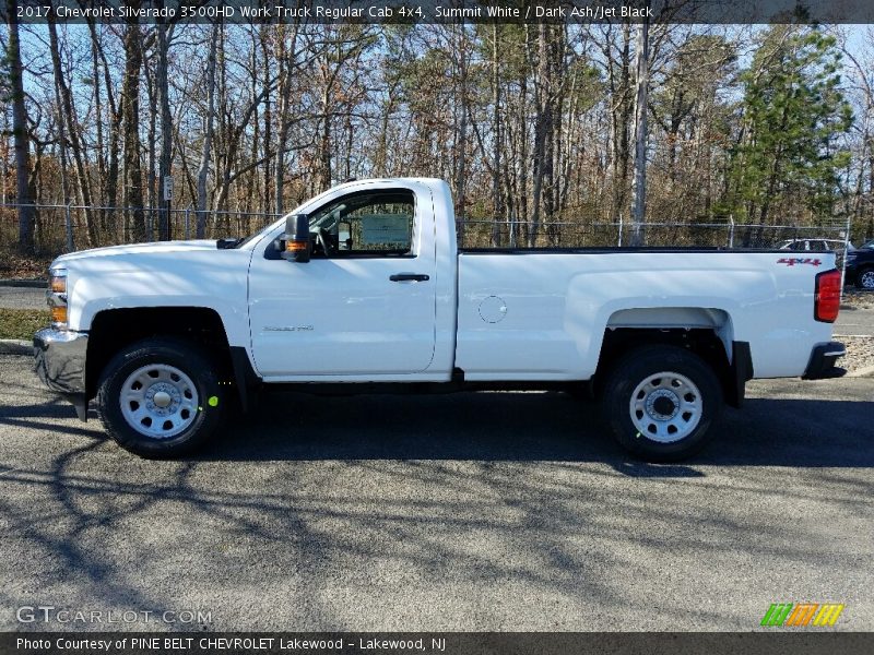 Summit White / Dark Ash/Jet Black 2017 Chevrolet Silverado 3500HD Work Truck Regular Cab 4x4