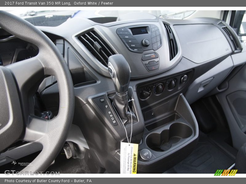 Oxford White / Pewter 2017 Ford Transit Van 350 MR Long