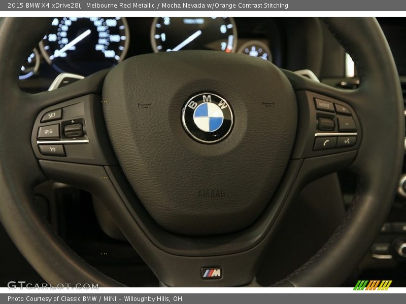  2015 X4 xDrive28i Steering Wheel