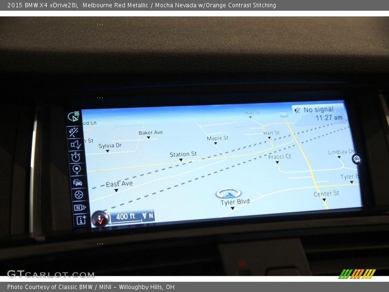 Navigation of 2015 X4 xDrive28i