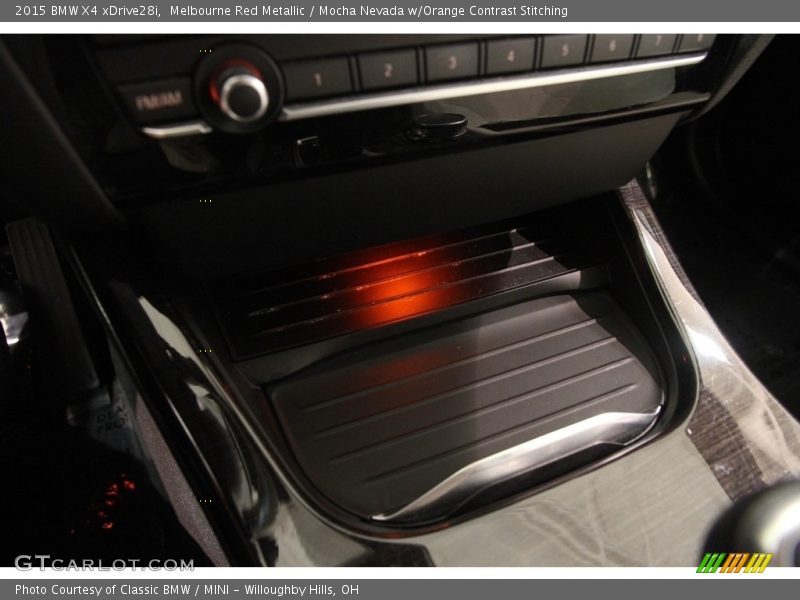 Melbourne Red Metallic / Mocha Nevada w/Orange Contrast Stitching 2015 BMW X4 xDrive28i