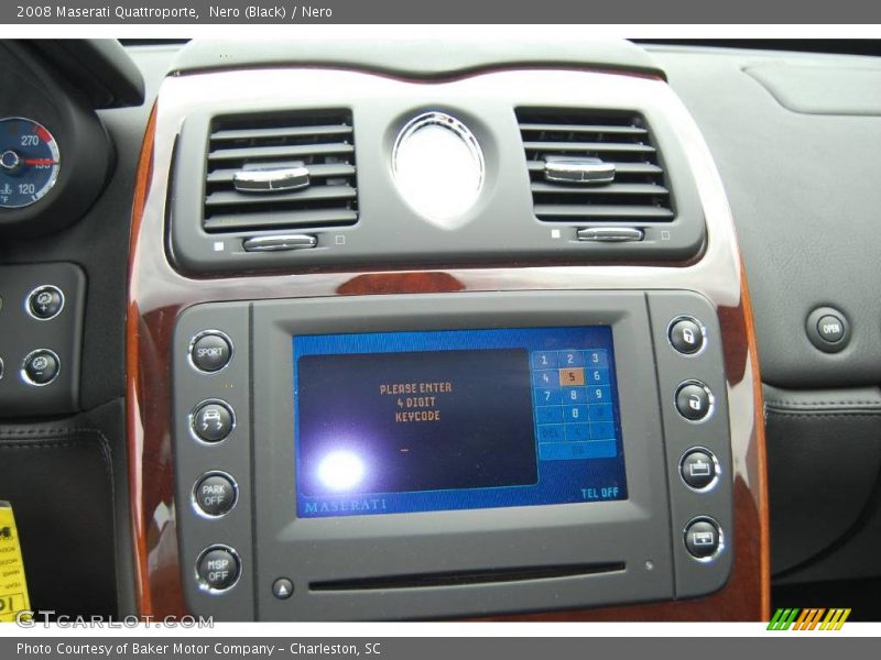 Nero (Black) / Nero 2008 Maserati Quattroporte