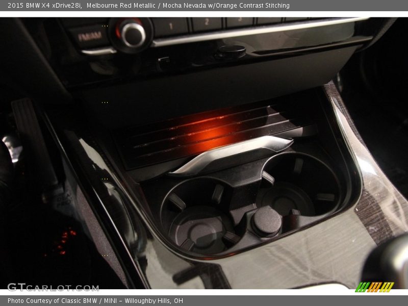 Melbourne Red Metallic / Mocha Nevada w/Orange Contrast Stitching 2015 BMW X4 xDrive28i
