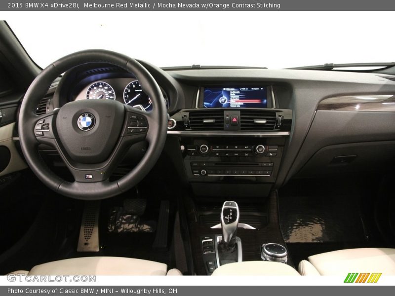 Dashboard of 2015 X4 xDrive28i