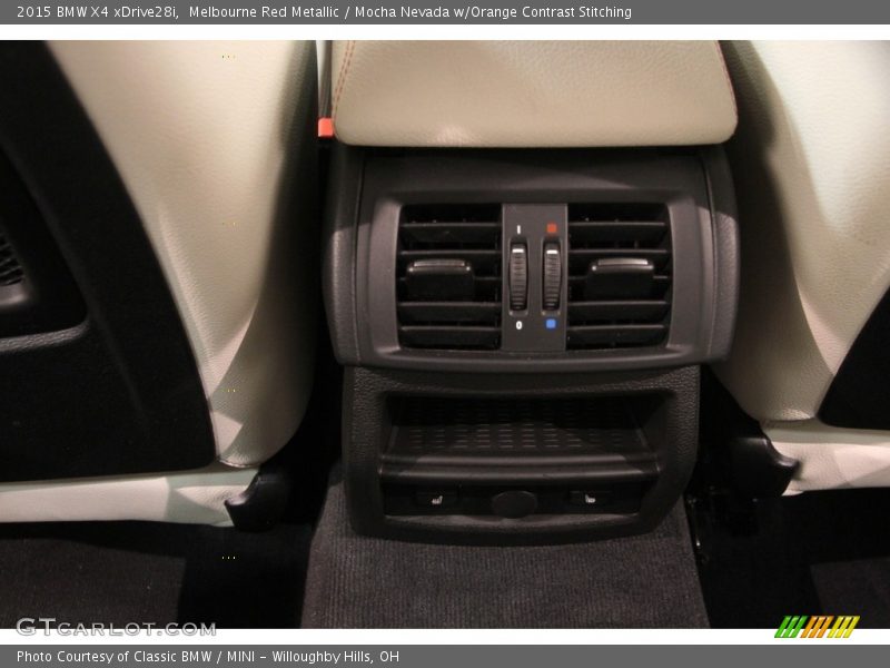 Melbourne Red Metallic / Mocha Nevada w/Orange Contrast Stitching 2015 BMW X4 xDrive28i