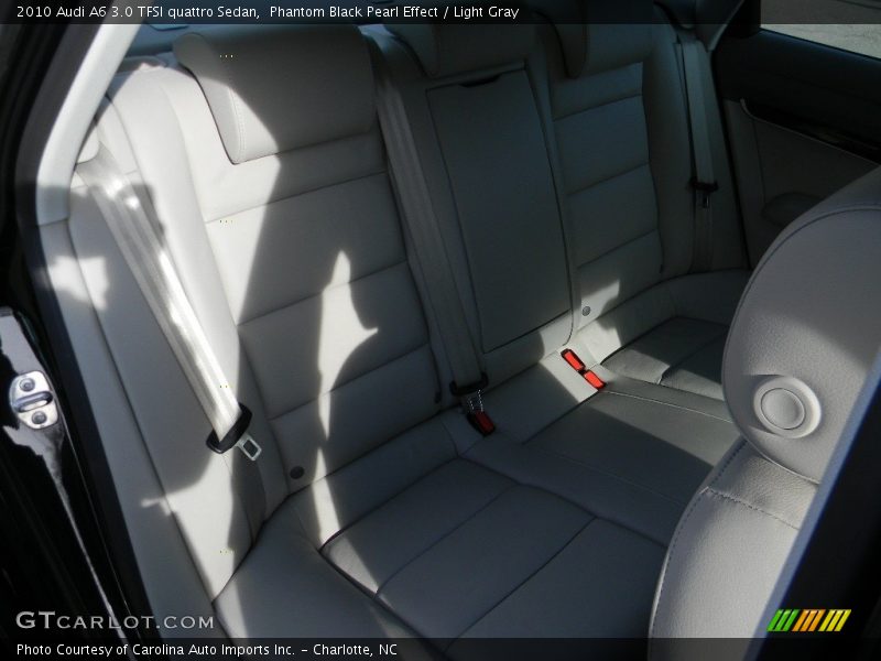 Phantom Black Pearl Effect / Light Gray 2010 Audi A6 3.0 TFSI quattro Sedan