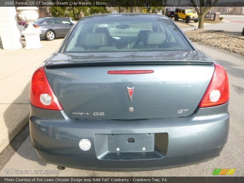 Stealth Gray Metallic / Ebony 2005 Pontiac G6 GT Sedan