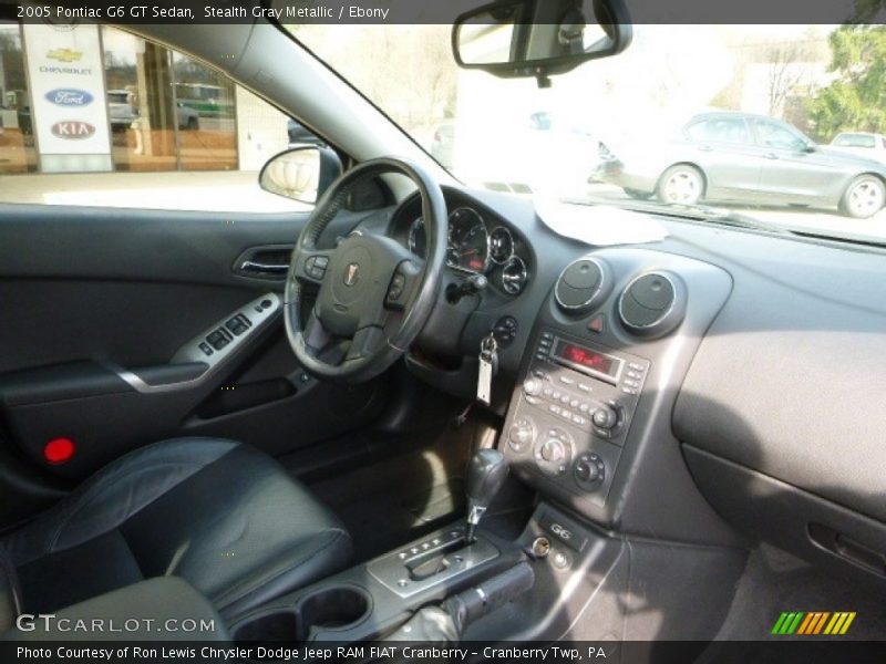 Stealth Gray Metallic / Ebony 2005 Pontiac G6 GT Sedan