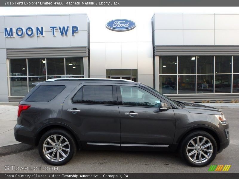 Magnetic Metallic / Ebony Black 2016 Ford Explorer Limited 4WD