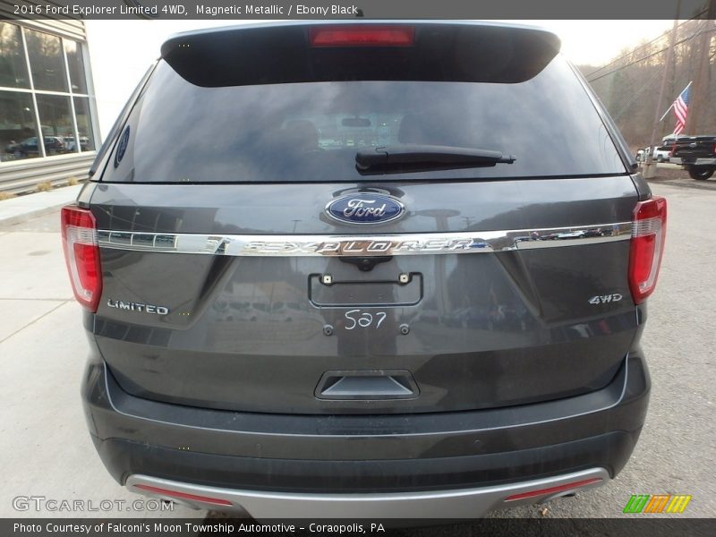 Magnetic Metallic / Ebony Black 2016 Ford Explorer Limited 4WD