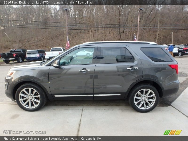 Magnetic Metallic / Ebony Black 2016 Ford Explorer Limited 4WD