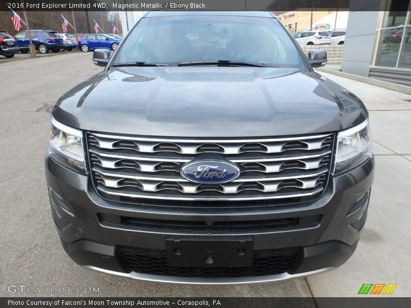 Magnetic Metallic / Ebony Black 2016 Ford Explorer Limited 4WD