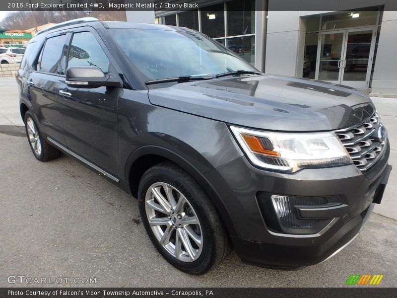 Magnetic Metallic / Ebony Black 2016 Ford Explorer Limited 4WD