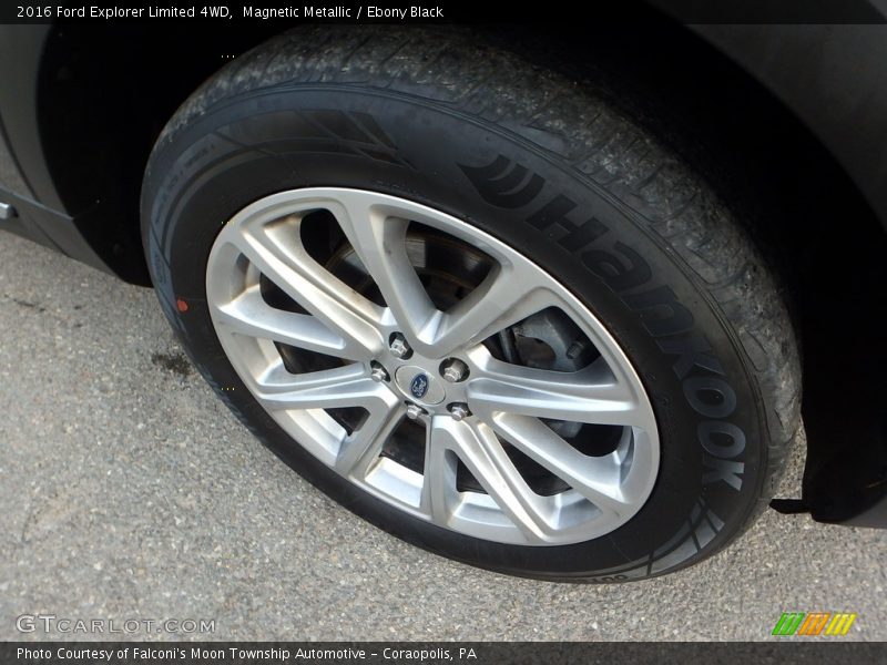 Magnetic Metallic / Ebony Black 2016 Ford Explorer Limited 4WD