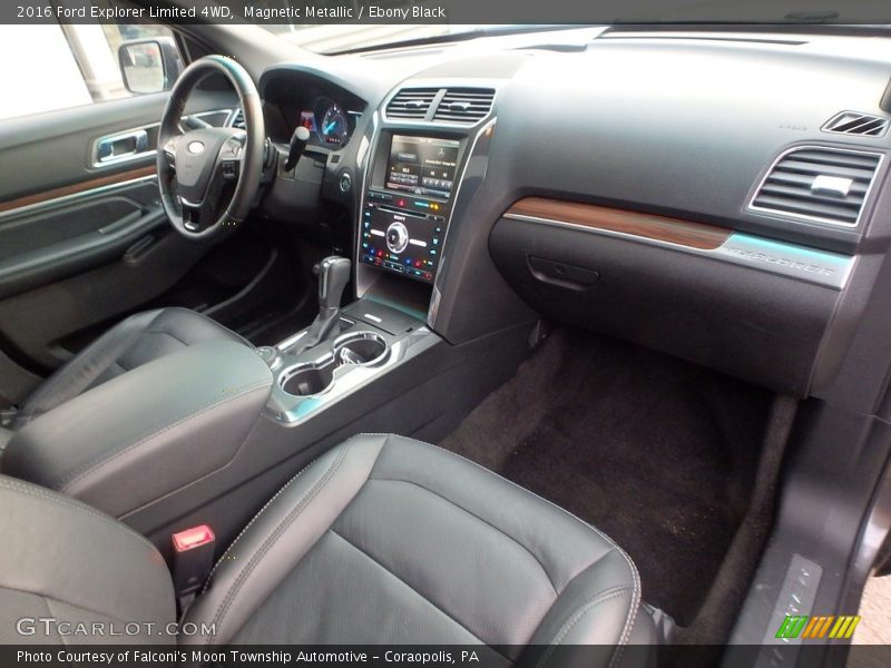 Magnetic Metallic / Ebony Black 2016 Ford Explorer Limited 4WD