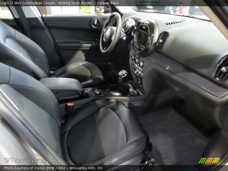 Melting Silver Metallic / Carbon Black 2017 Mini Countryman Cooper