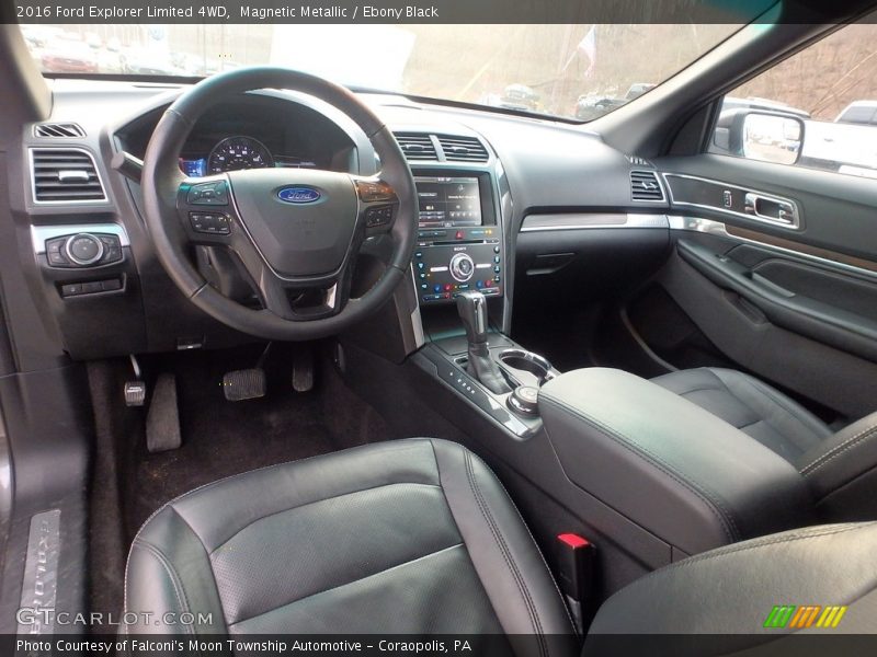 Magnetic Metallic / Ebony Black 2016 Ford Explorer Limited 4WD