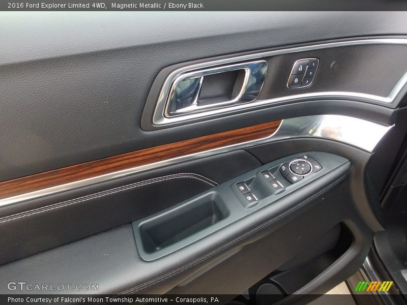 Magnetic Metallic / Ebony Black 2016 Ford Explorer Limited 4WD