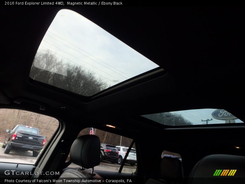 Magnetic Metallic / Ebony Black 2016 Ford Explorer Limited 4WD