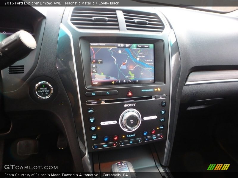 Magnetic Metallic / Ebony Black 2016 Ford Explorer Limited 4WD