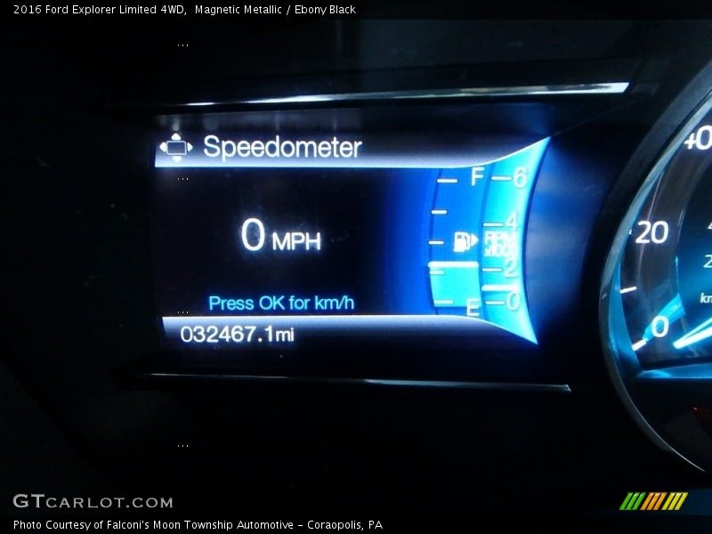 Magnetic Metallic / Ebony Black 2016 Ford Explorer Limited 4WD