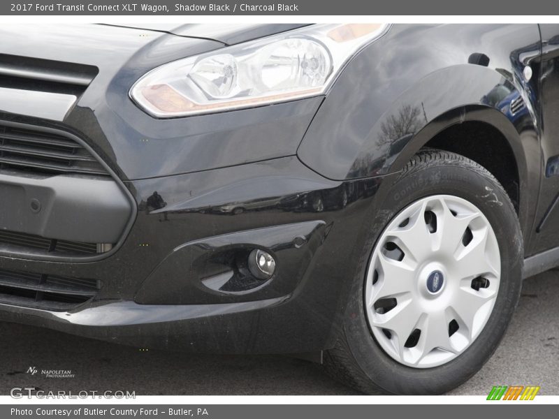 Shadow Black / Charcoal Black 2017 Ford Transit Connect XLT Wagon