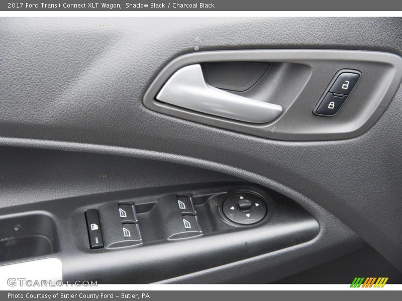Shadow Black / Charcoal Black 2017 Ford Transit Connect XLT Wagon