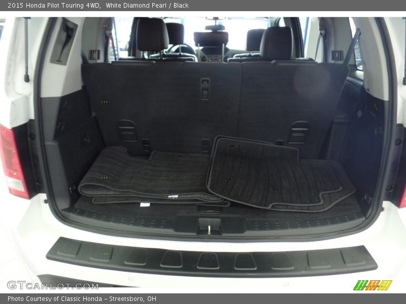 White Diamond Pearl / Black 2015 Honda Pilot Touring 4WD