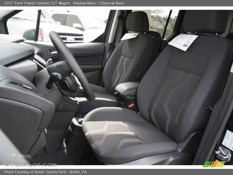 Shadow Black / Charcoal Black 2017 Ford Transit Connect XLT Wagon