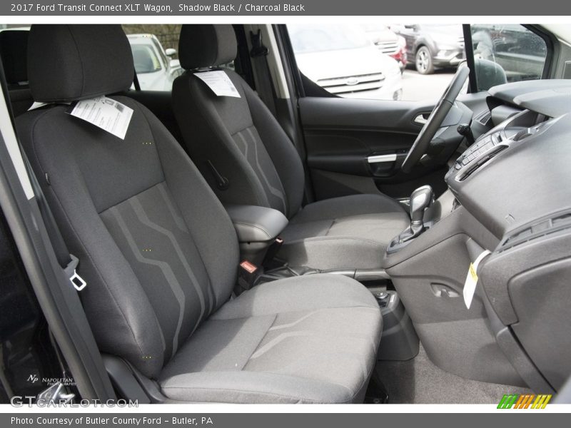 Shadow Black / Charcoal Black 2017 Ford Transit Connect XLT Wagon