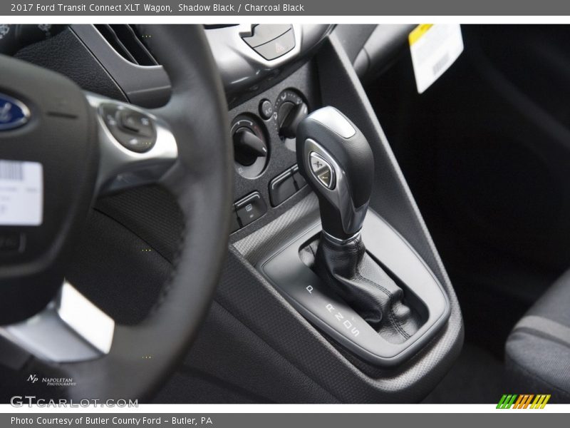 Shadow Black / Charcoal Black 2017 Ford Transit Connect XLT Wagon